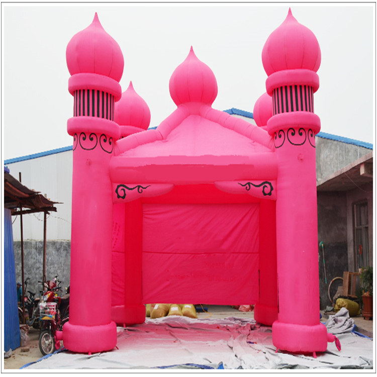 江海粉色户外帐篷